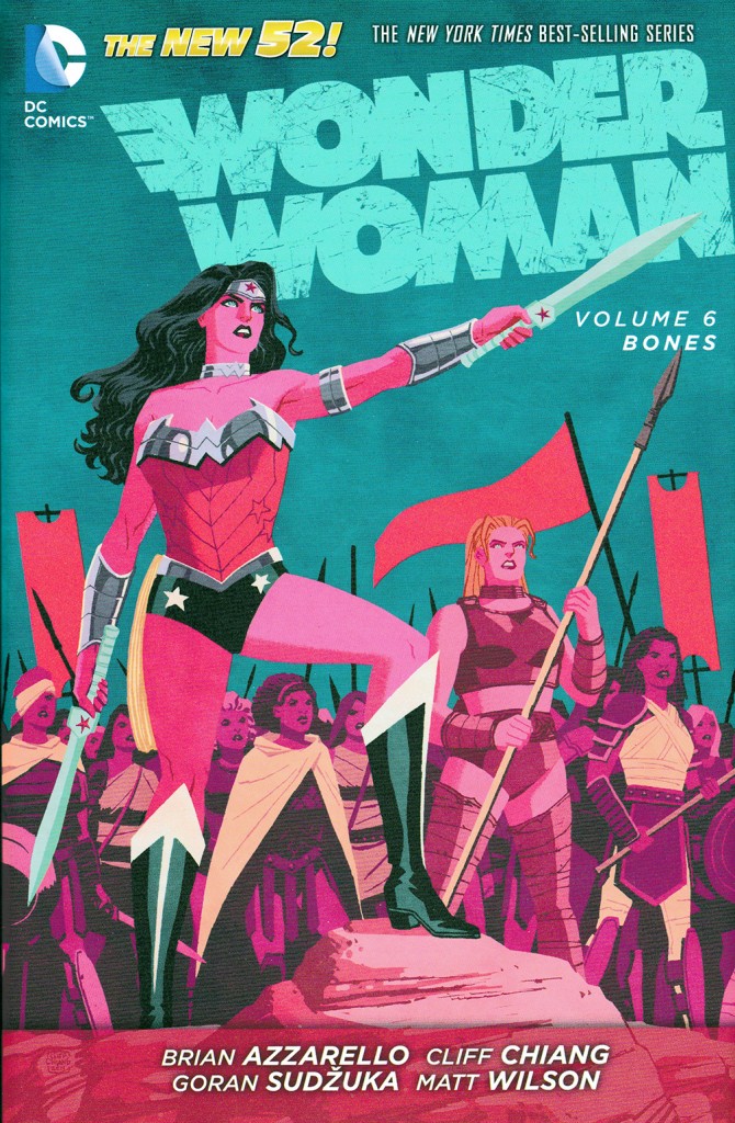 wonder woman volume 6 bones hardback cover