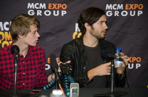 ford-and-koch-press-conference-Under-The-Dome-MCM-London-Expo-24th-Oct-2015-col-pic#1