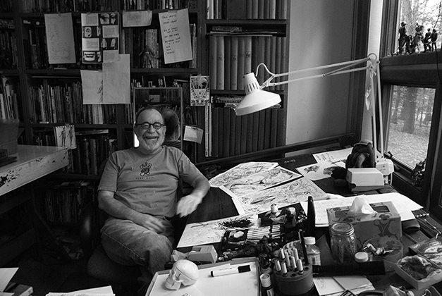 Walt-Simonson-studio-New-York-13th-Oct-2014-grey-pic#3