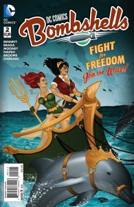 DC Comics Bombshells #2 (cover, DC Comics)
