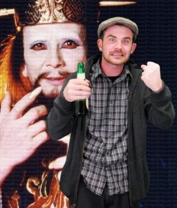 Josh Taylor and friend