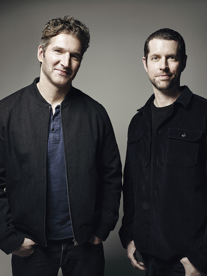 Benioff and Weiss Art Streiber for Variety